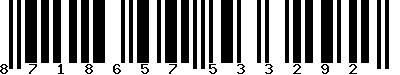EAN-13 : 8718657533292 EAN-13 : 8718657533292